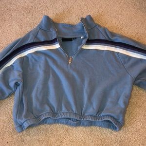 cropped quarter zip!